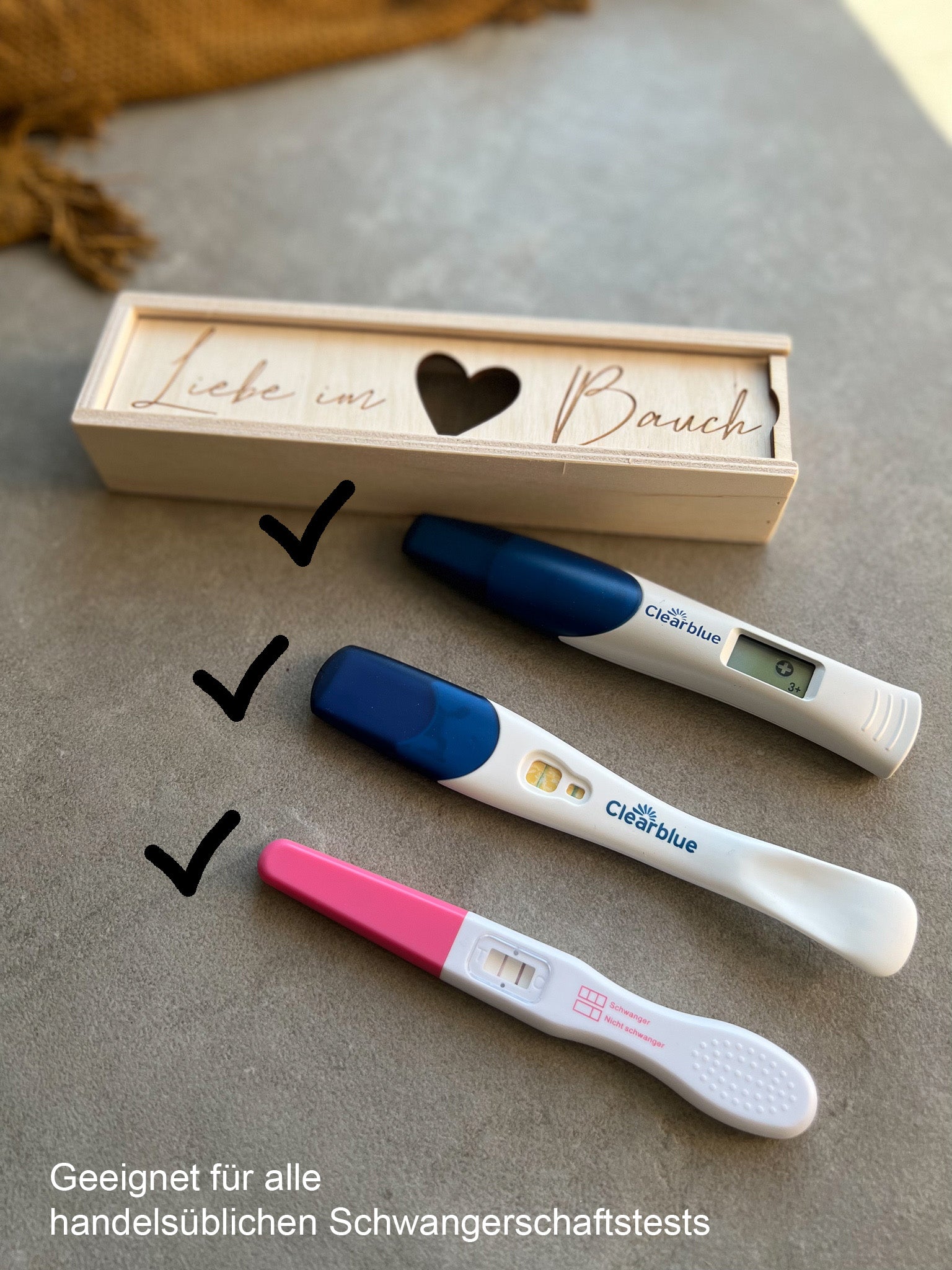 Schwangerschaftstest Überraschungsbox - Du wirst Papa