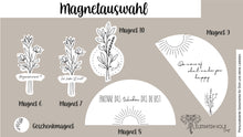 Laden Sie das Bild in den Galerie-Viewer, Flowerhoop mit Dekomagneten